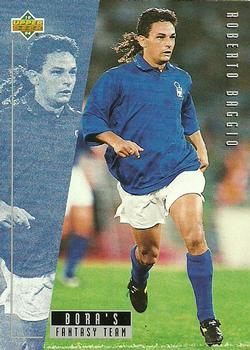 1994 Upper Deck World Cup Contenders English/Spanish - Bora's Fantasy Team #B10 Roberto Baggio Front