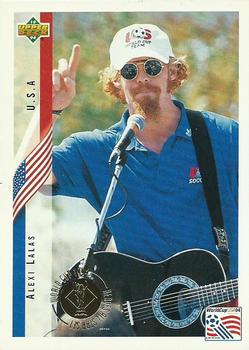 1994 Upper Deck World Cup Heroes and All-Stars #2 Alexi Lalas Front