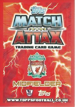 2012-13 Topps Match Attax Premier League - Limited Edition #LE6 Steven Gerrard Back