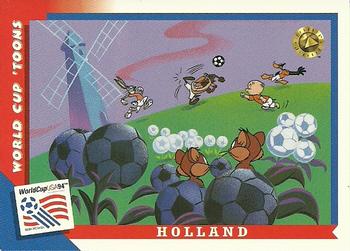 1994 Upper Deck World Cup Toons #45 Holland - Taz Front