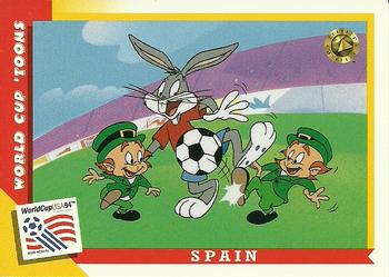 1994 Upper Deck World Cup Toons #50 Spain - Bugs Front
