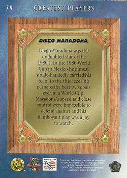 1994 Upper Deck World Cup Toons #79 Bugs Bunny / Diego Maradona Back