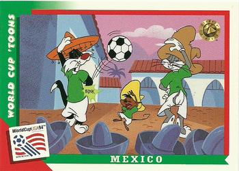 1994 Upper Deck World Cup Toons #8 Mexico - Sylvester, Bugs, Speedy Gonzales Front