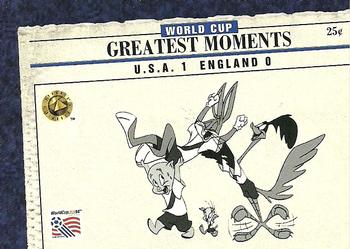 1994 Upper Deck World Cup Toons #90 U.S.A. 1 England 0 - June 29, 1950 Front
