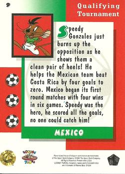 1994 Upper Deck World Cup Toons #9 Mexico - Speedy Back