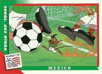 1994 Upper Deck World Cup Toons #9 Mexico - Speedy Front