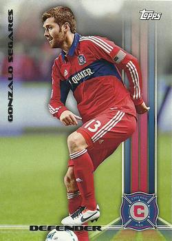 2013 Topps MLS #19 Gonzalo Segares Front