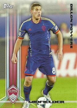 2013 Topps MLS #21 Dillon Powers Front