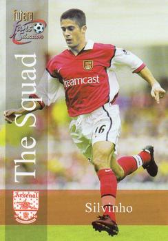2000 Futera Fans Selection Arsenal #112 Sylvinho Front