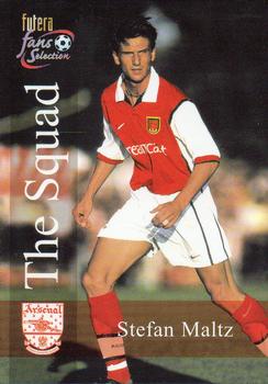 2000 Futera Fans Selection Arsenal #122 Stefan Maltz Front