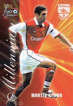 2000 Futera Fans Selection Arsenal #137 Martin Keown Front
