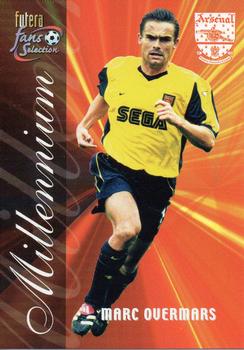 2000 Futera Fans Selection Arsenal #141 Marc Overmars Front