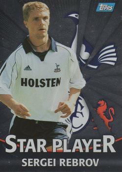 2000-01 Topps Premier Gold 2001 - Star Players Silver Foil #T19 Sergei Rebrov Front