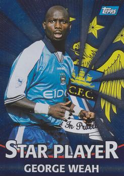 2000-01 Topps Premier Gold 2001 - Star Players Blue Foil #T13 George Weah Front