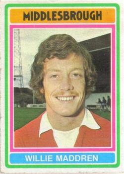 1976-77 Topps Footballer #228 Willie Maddren Front