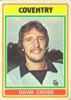1976-77 Topps Footballer #326 David Cross Front
