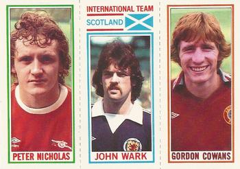 1981-82 Topps Footballer #16 / 183 / 10 Gordon Cowans / John Wark / Peter Nicholas Front