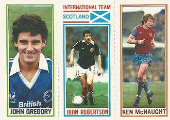 1981-82 Topps Footballer #13 / 184 / 119 Ken McNaught / John Robertson / John Gregory Front