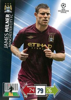 2012-13 Panini Adrenalyn XL UEFA Champions League #NNO James Milner Front