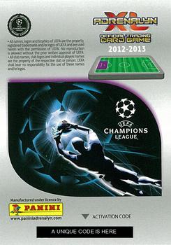 2012-13 Panini Adrenalyn XL UEFA Champions League #NNO Wojciech Szczesny Back