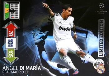 2012-13 Panini Adrenalyn XL UEFA Champions League - Limited Editions #NNO Angel Di Maria Front