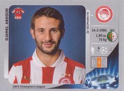2012-13 Panini UEFA Champions League Stickers #128 Djamel Abdoun Front