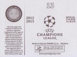 2012-13 Panini UEFA Champions League Stickers #13 Helton Back