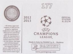 2012-13 Panini UEFA Champions League Stickers #177 Bruno Alves Back