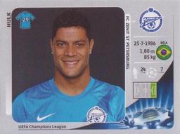 2012-13 Panini UEFA Champions League Stickers #189 Hulk Front
