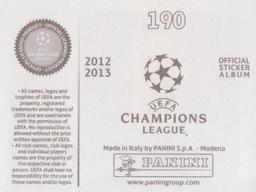 2012-13 Panini UEFA Champions League Stickers #190 Aleksandr Kerzhakov Back