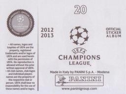 2012-13 Panini UEFA Champions League Stickers #20 Fernando Back