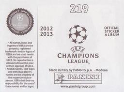 2012-13 Panini UEFA Champions League Stickers #219 Manuel Iturra Back