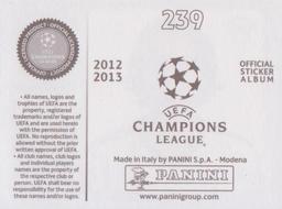 2012-13 Panini UEFA Champions League Stickers #239 Luka Modric Back