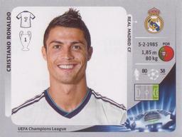 2012-13 Panini UEFA Champions League Stickers #242 Cristiano Ronaldo Front