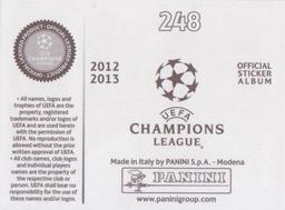 2012-13 Panini UEFA Champions League Stickers #248 Vincent Kompany Back