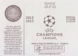 2012-13 Panini UEFA Champions League Stickers #271 Eyong Enoh Back