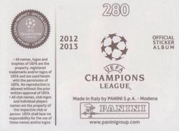2012-13 Panini UEFA Champions League Stickers #280 Kolbeinn Sigthorsson Back
