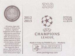 2012-13 Panini UEFA Champions League Stickers #310 Ramires Back