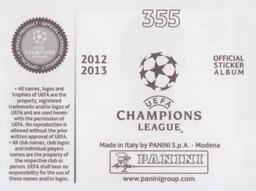 2012-13 Panini UEFA Champions League Stickers #355 Jesper Hansen Back