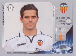 2012-13 Panini UEFA Champions League Stickers #400 Fernando Gago Front