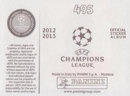 2012-13 Panini UEFA Champions League Stickers #495 Emmanuel Emenike Back