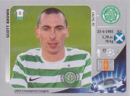 2012-13 Panini UEFA Champions League Stickers #505 Scott Brown Front