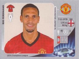 2012-13 Panini UEFA Champions League Stickers #519 Rio Ferdinand Front