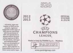 2012-13 Panini UEFA Champions League Stickers #526 Shinji Kagawa Back