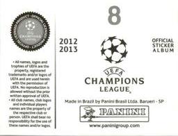 2012-13 Panini UEFA Champions League Stickers #8 Trophy Back