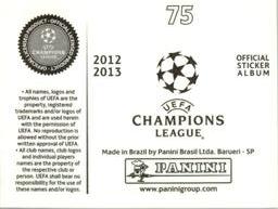 2012-13 Panini UEFA Champions League Stickers #75 Marcelo Brozovic Back