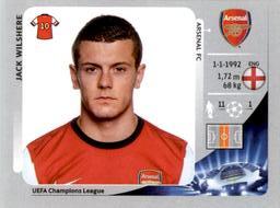 2012-13 Panini UEFA Champions League Stickers #96 Jack Wilshere Front