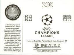 2012-13 Panini UEFA Champions League Stickers #200 Lucas Biglia Back