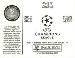 2012-13 Panini UEFA Champions League Stickers #212 Jesus Gamez Back
