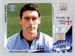 2012-13 Panini UEFA Champions League Stickers #253 Gareth Barry Front